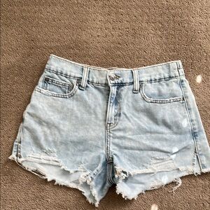 Denim Distressed Women's Shorts